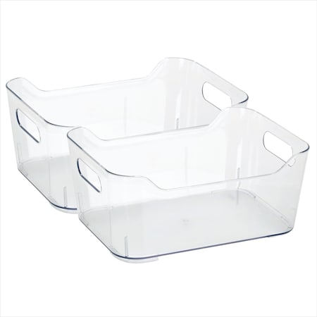 Simplify Plastic, Super Clear, 9.4 in H, 6.6 in W, 9.4 in L 24056